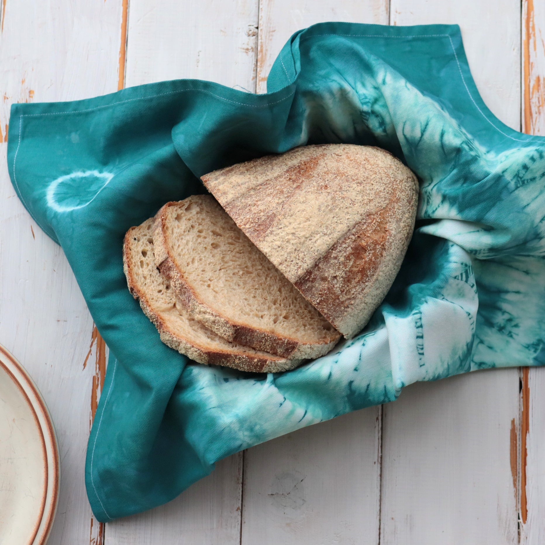 Shibori Tie Dyed Tea towels