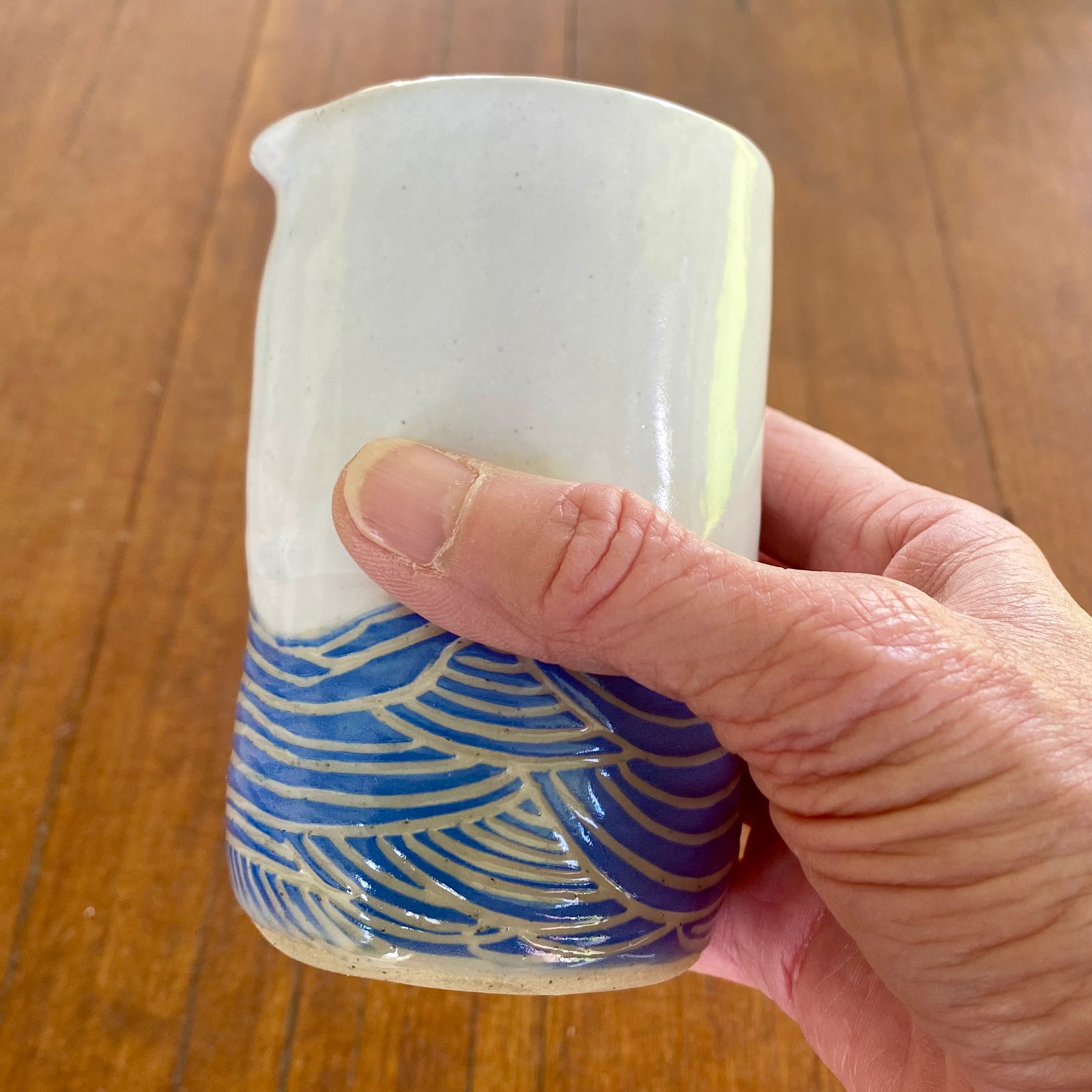 Handmade Jug | Condiment Jug | No Handle | Handmade Pottery