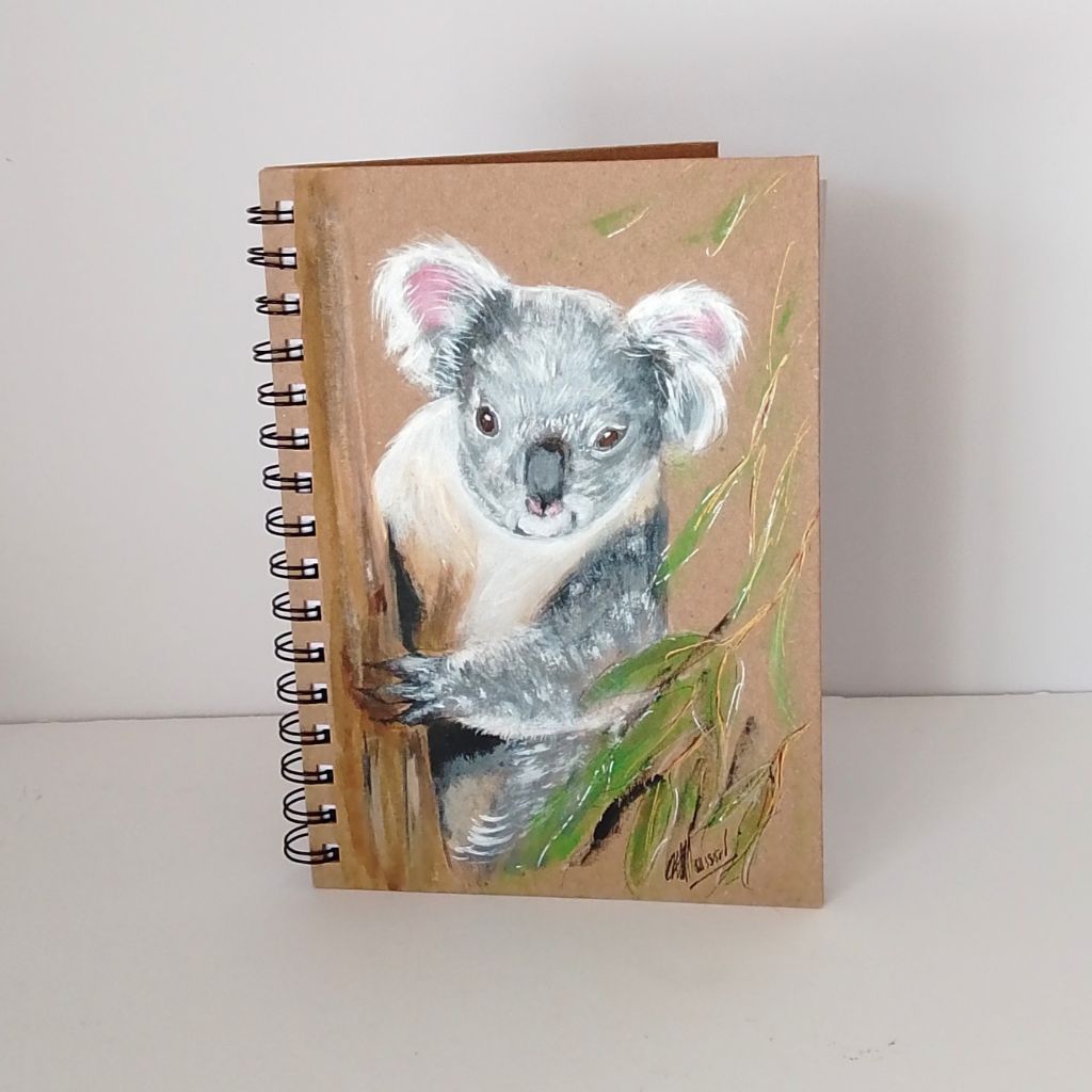 Koala Handpainted Notebook