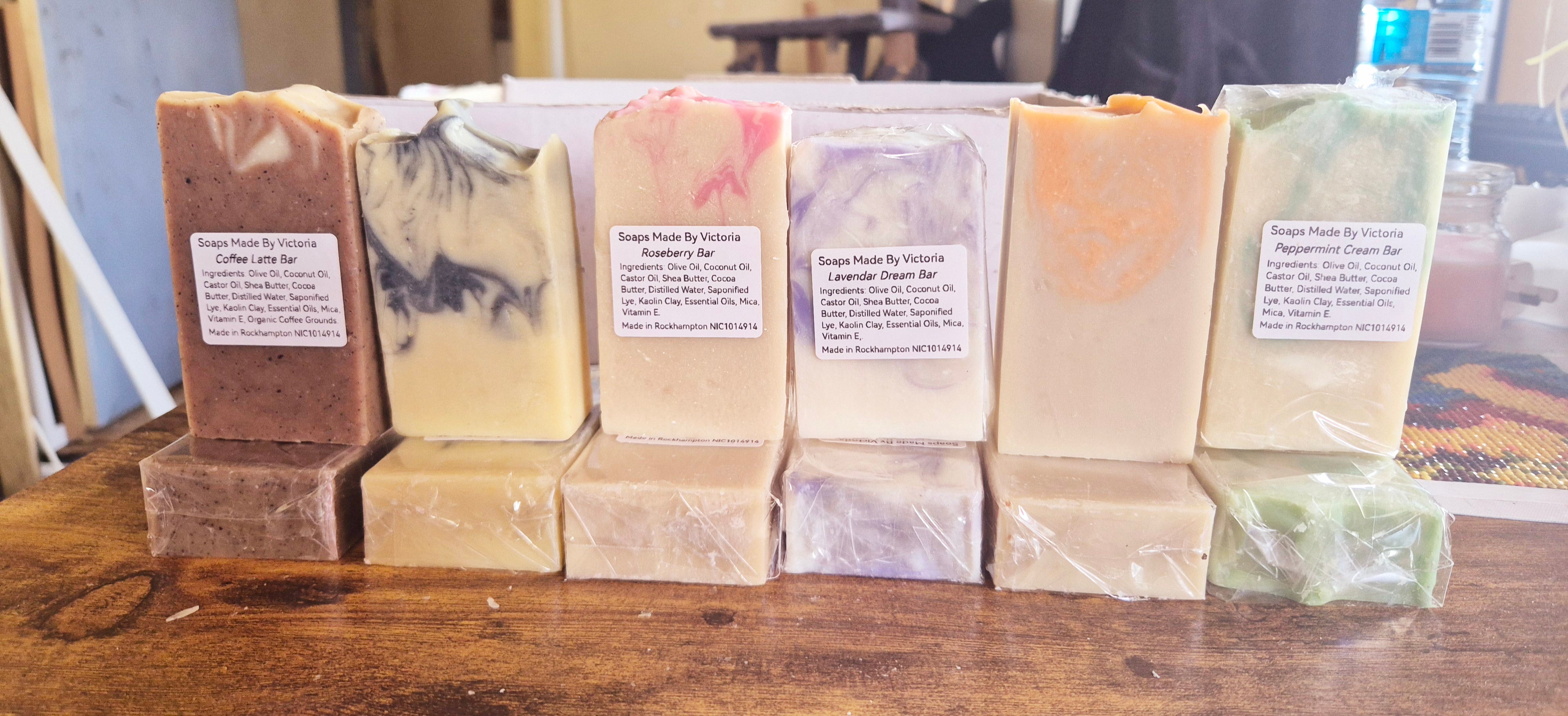 Handmade - Artisan Soap Samplar Bar Pack 100g
