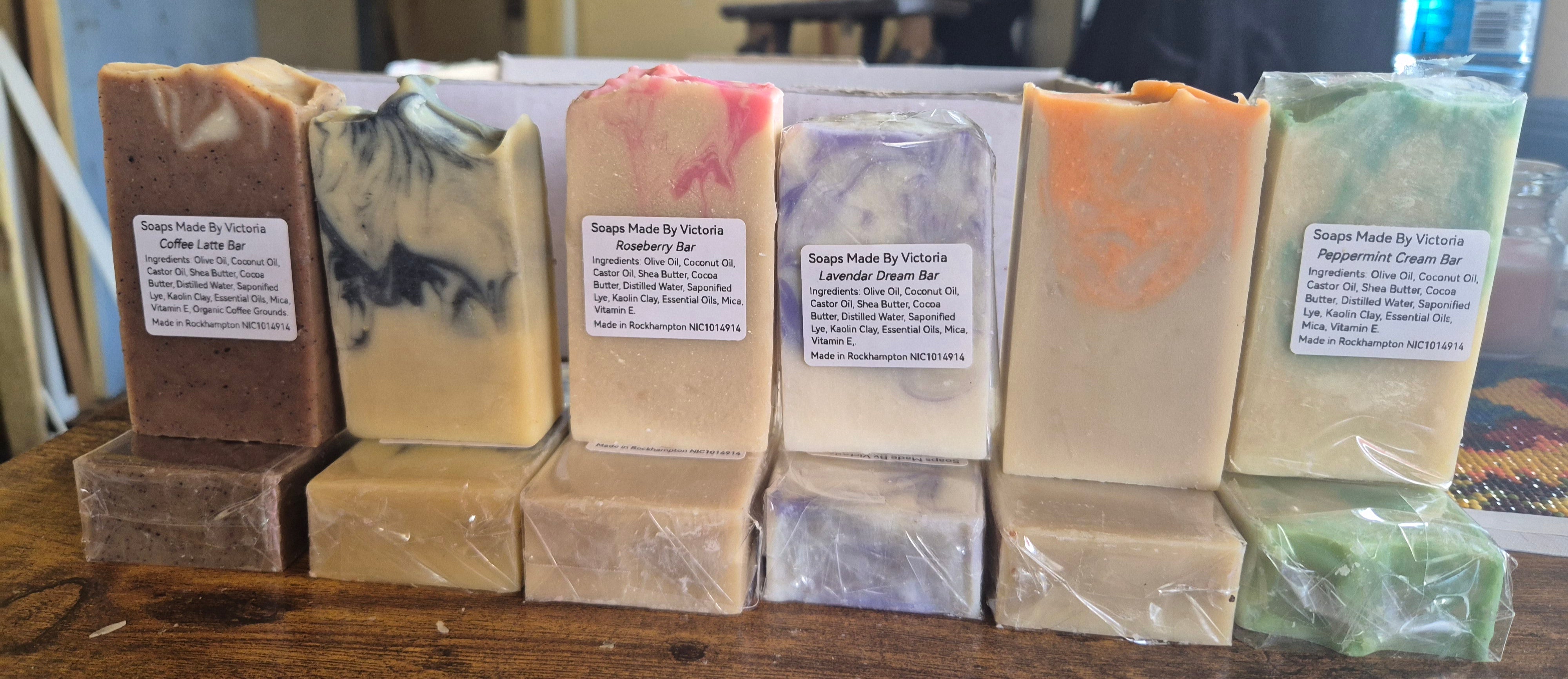 Handmade - Artisan Soap Samplar Bar Pack 100g