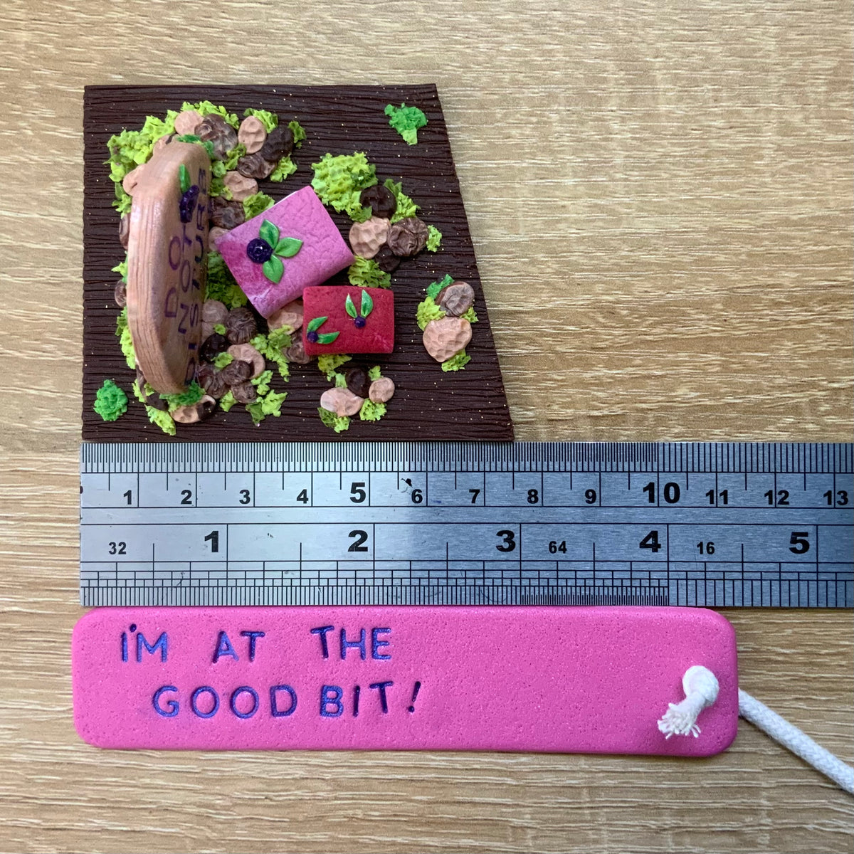 DEAD CUTE: Do Not Disturb | Handmade Gothic Reading Scene & Bookmark Gift Set