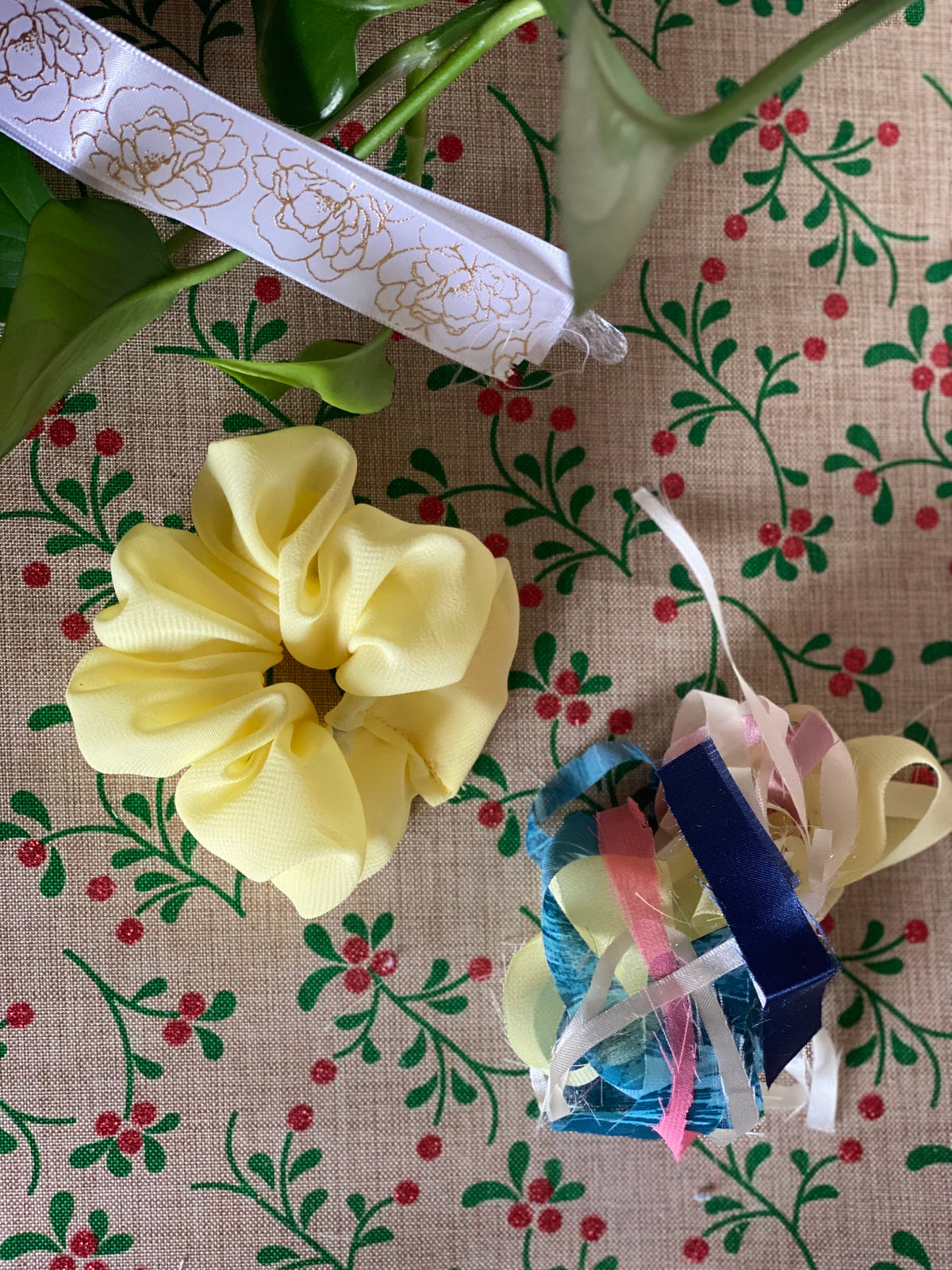 Handmade Medium Scrunchies – Satin & Crepe Hair Scrunchies
