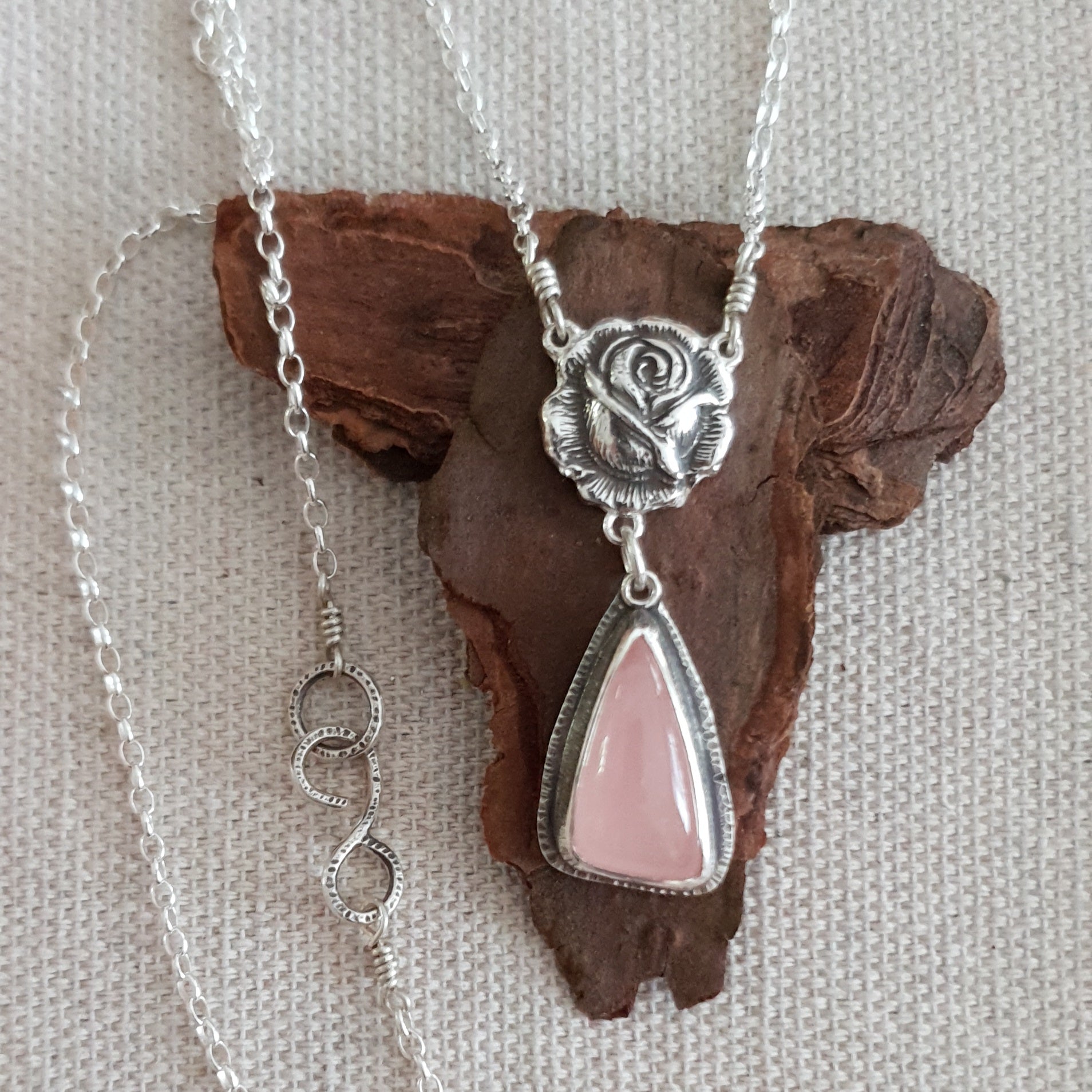 Say it with rose pendant