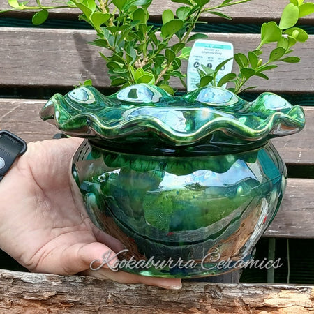 Ceramic African Violet Pot Self Watering