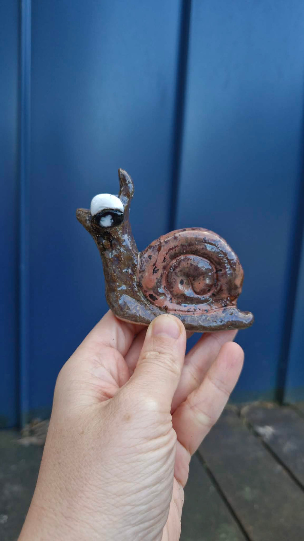 Garden Snail Small Sculpture