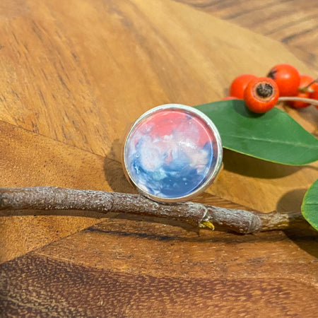 Beach Sunset Ring Handmade - One of a Kind | Handmade Unique Ring