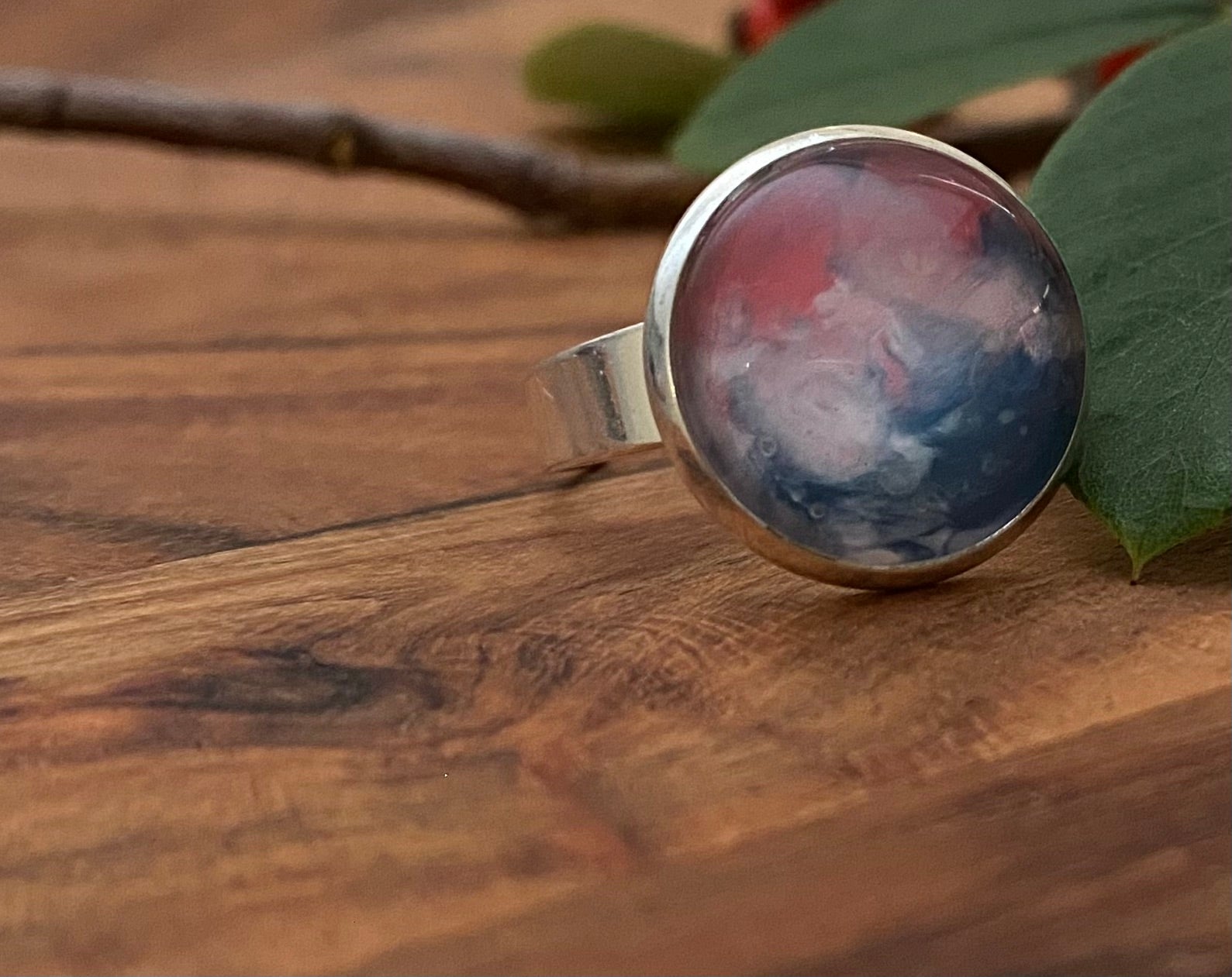 Beach Sunset Ring Handmade - One of a Kind | Handmade Unique Ring