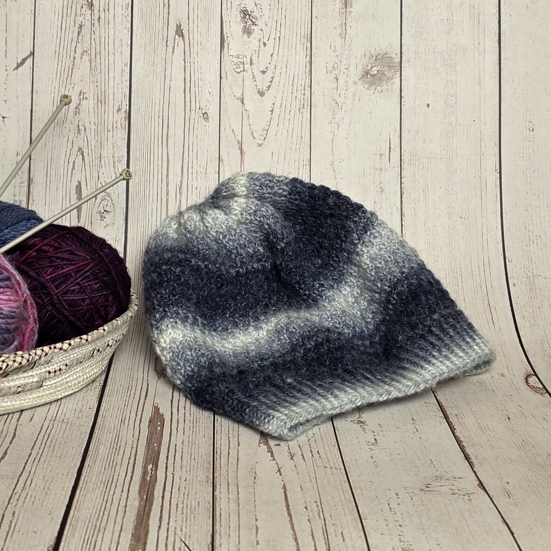Hand Knitted Slouchy Beanie