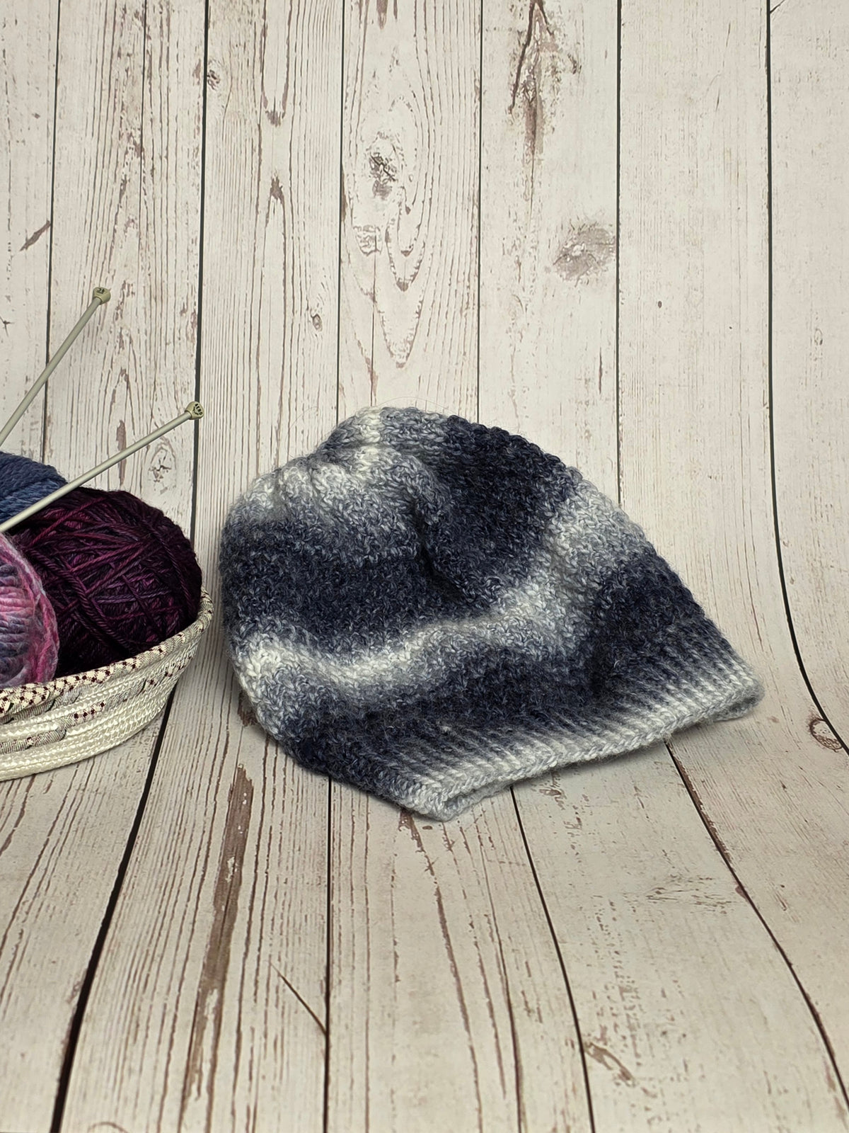 Hand Knitted Slouchy Beanie