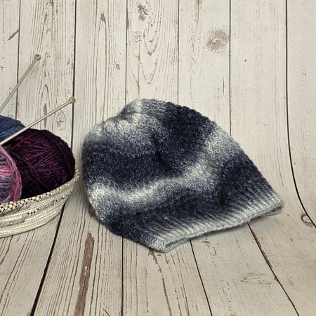 Hand Knitted Slouchy Beanie