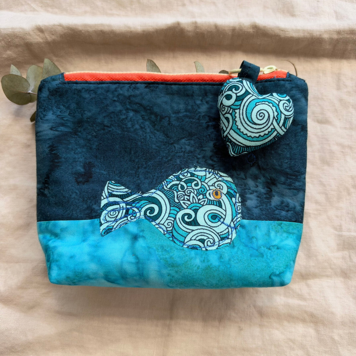 Handmade zip bags