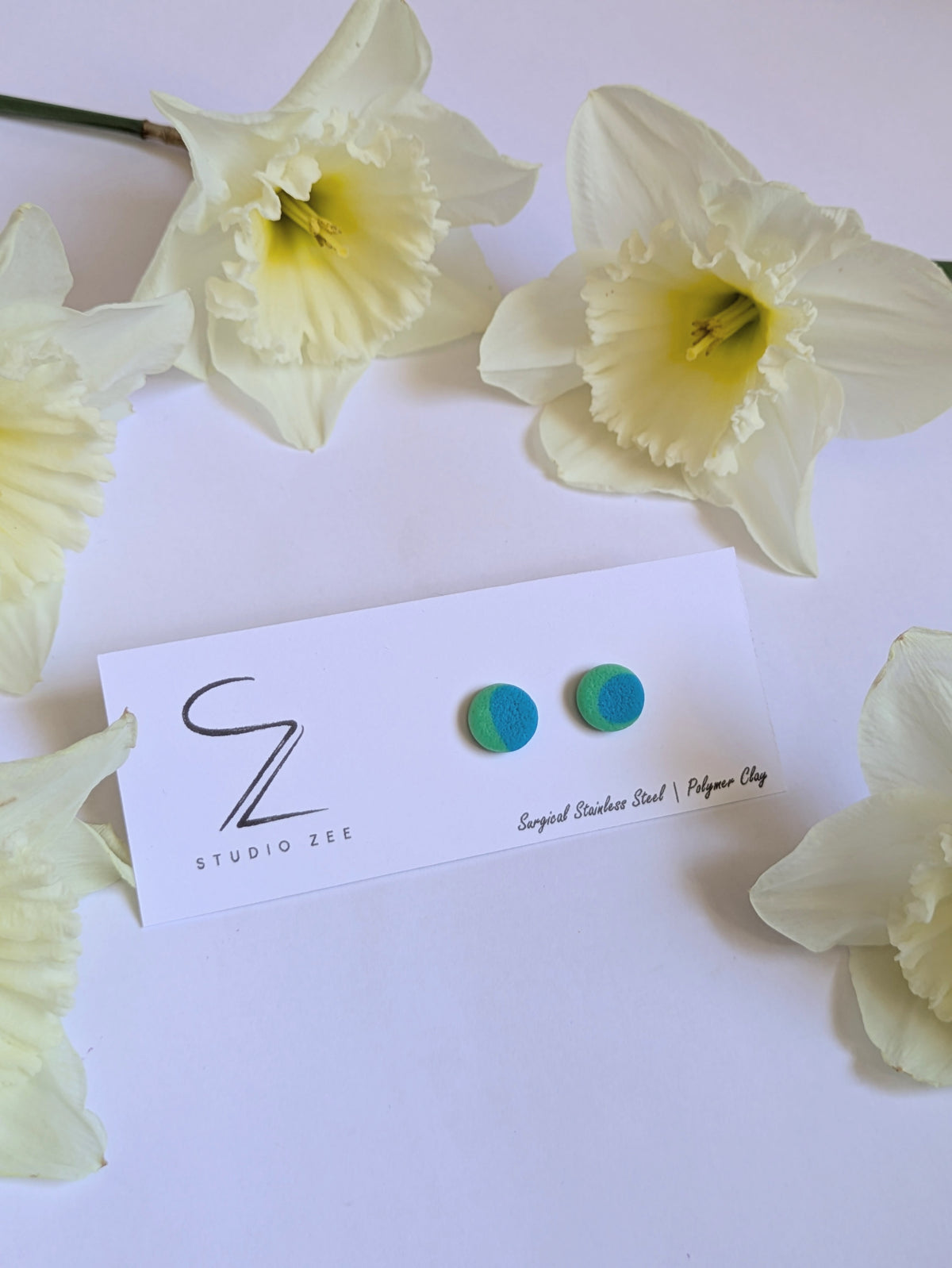 Colourful Stud Earrings