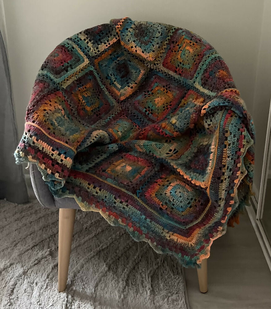 Autumn Walk Crochet Blanket