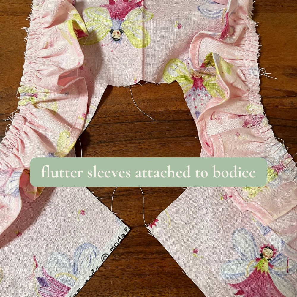 Handmade toddler pinafore / dress | Fairies
