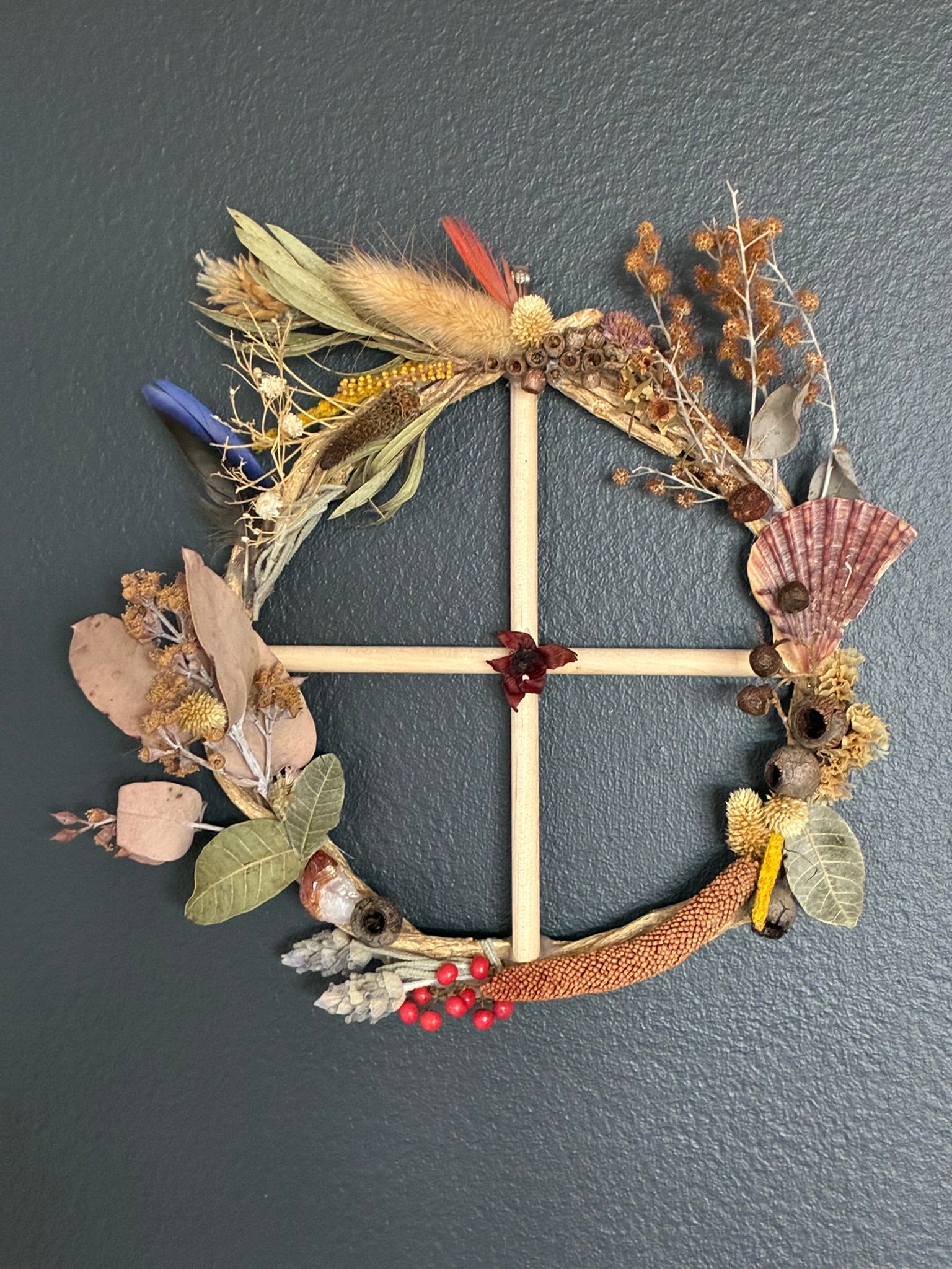 Wreath - "Solar/Earth Cross no. 12"