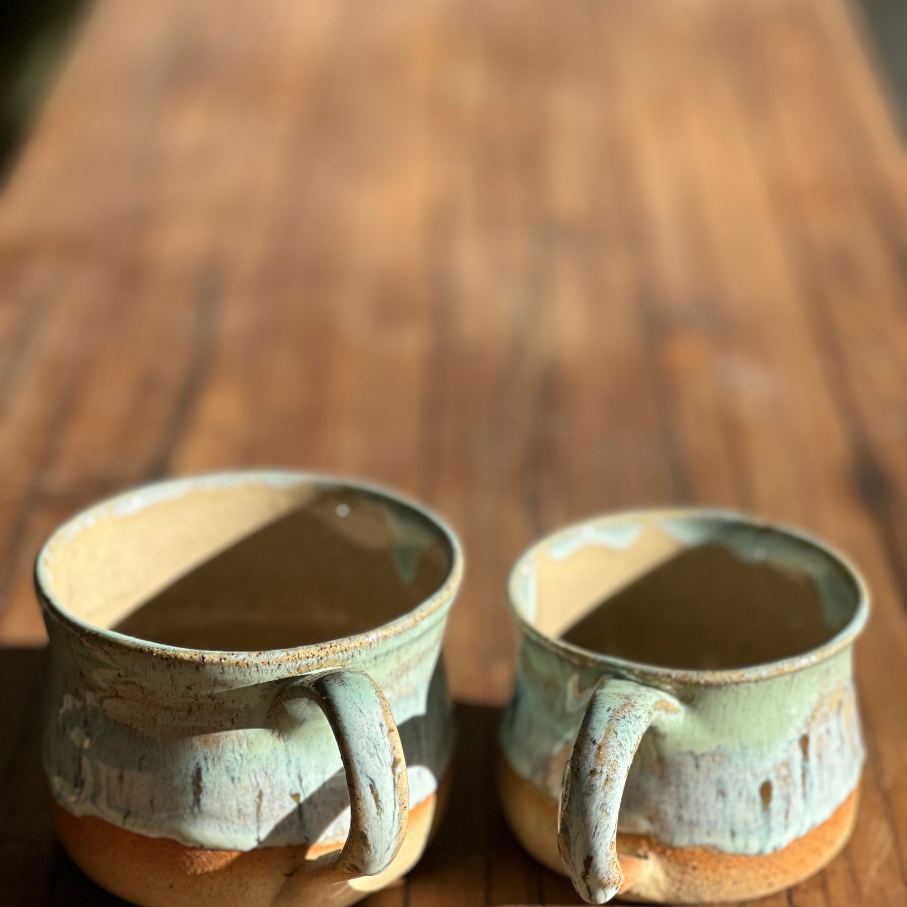 Coastal Mugs - Pair of Handmade Ceramic Mugs