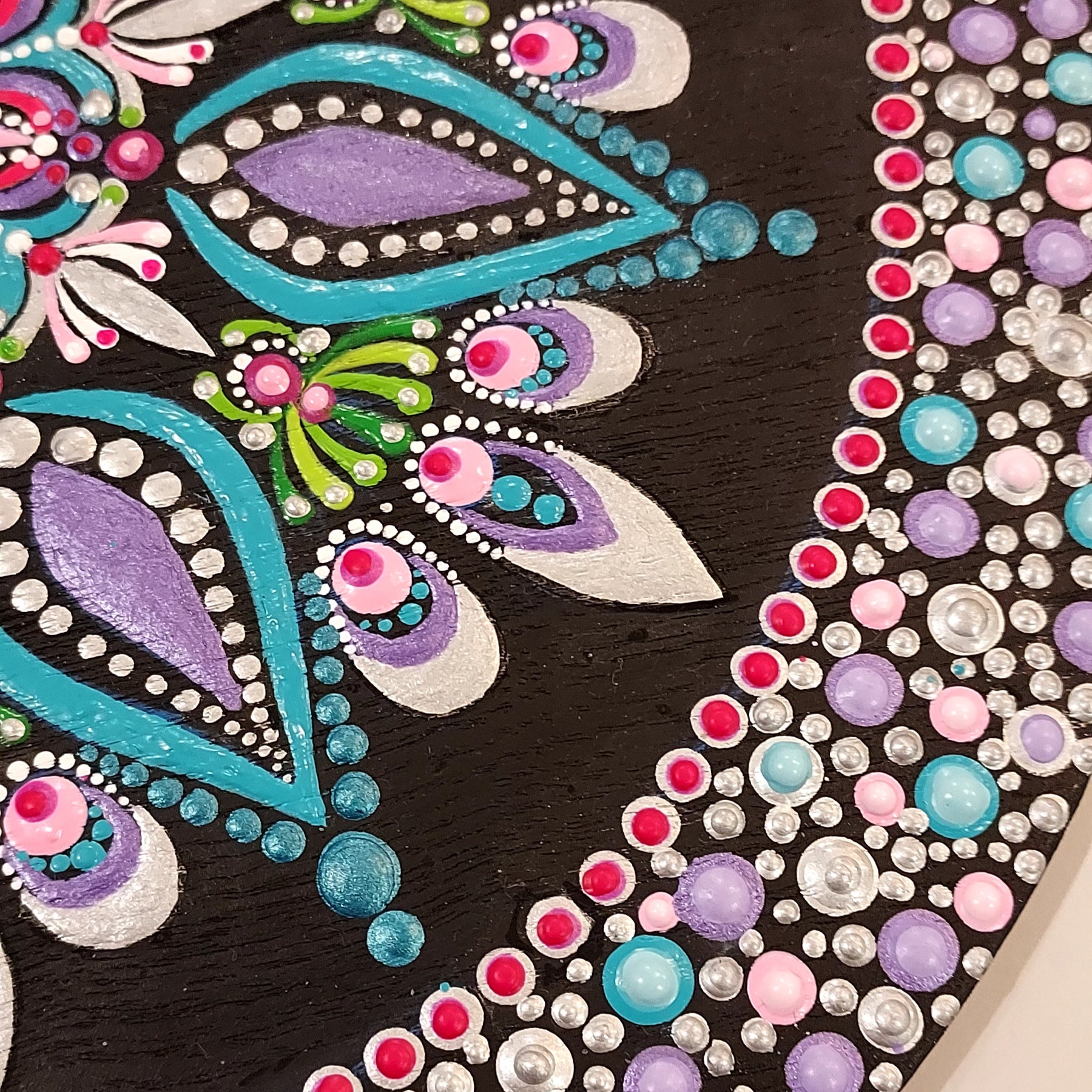 Original Dot Art Design called "Botanical Fantasy "