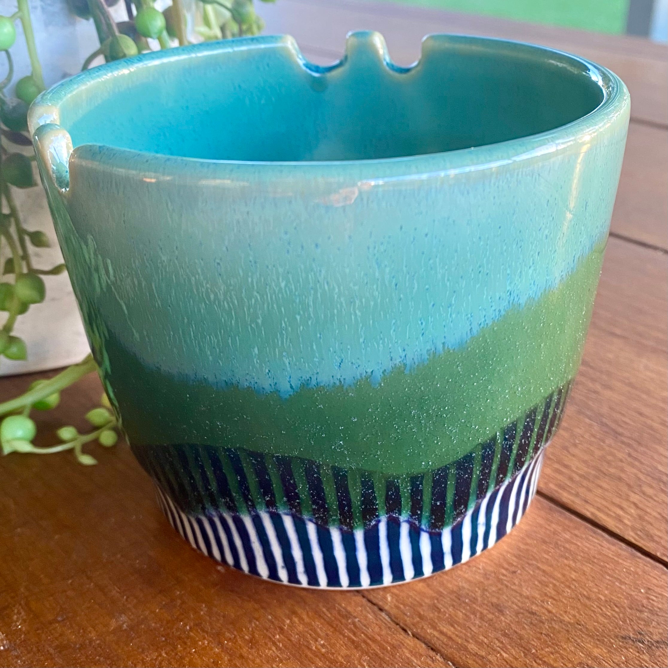 Ceramic Brush Rinsing Pot|Handmade Pottery|Custom Kristy