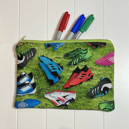 Football boots pencil case