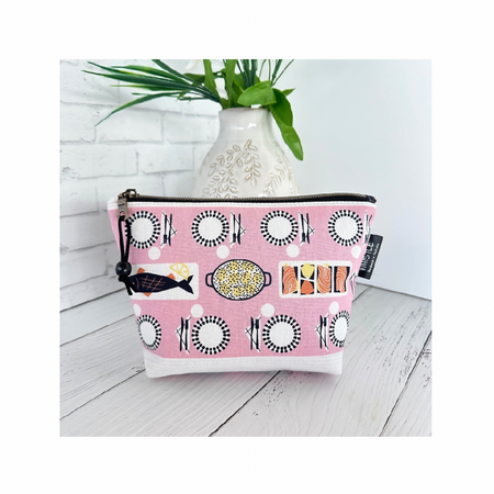 Zipper Pouch - Medium - Sushi Table