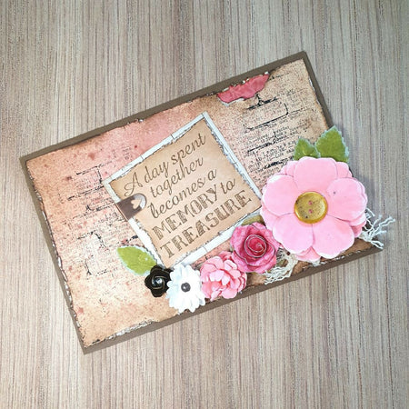 Greeting Card Blank All Occasions - Memory to Treasure