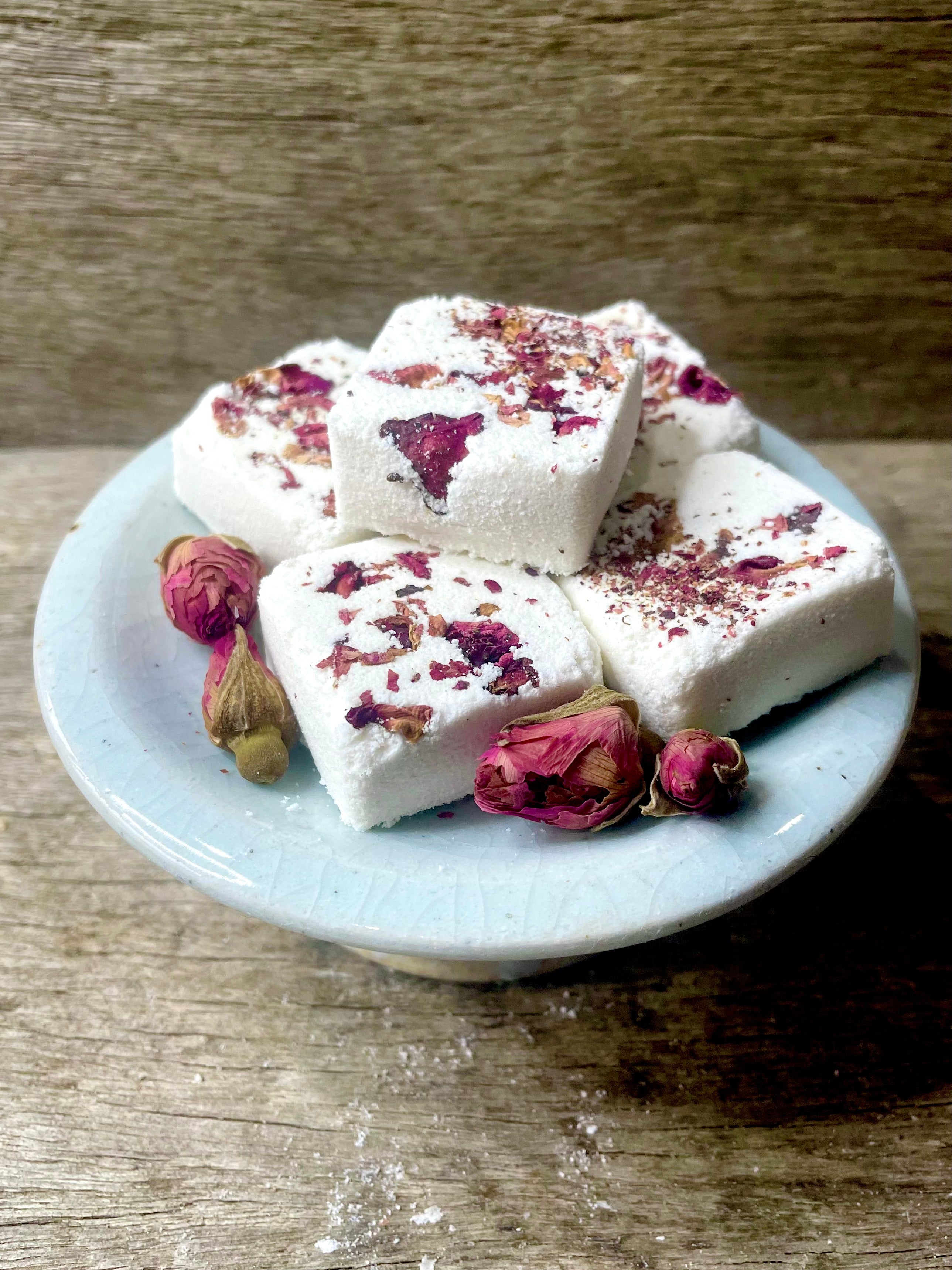ROSE BERGAMOT BATH BOMB DROPS