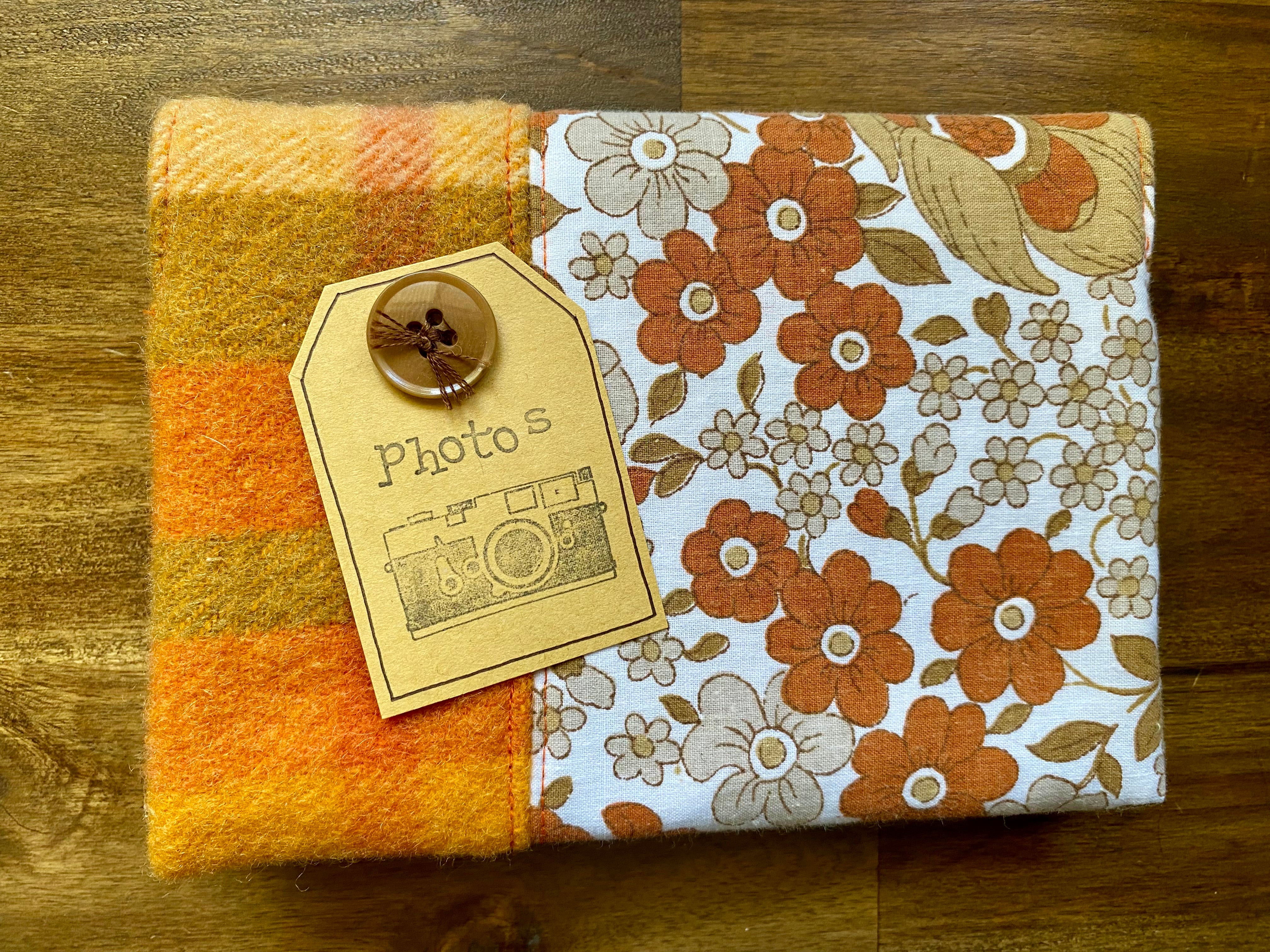 Mini Photo Album - Orange