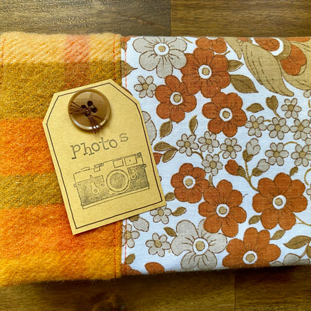 Mini Photo Album - Orange