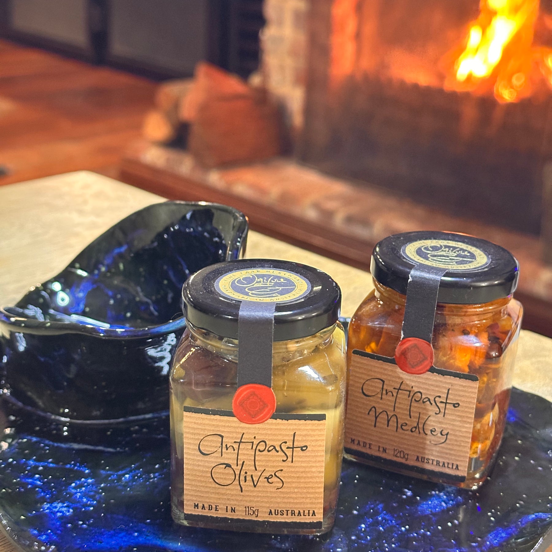 Handmade Ceramic Chip & Dip Set | Girl Dinner | Cosmic Swirl
