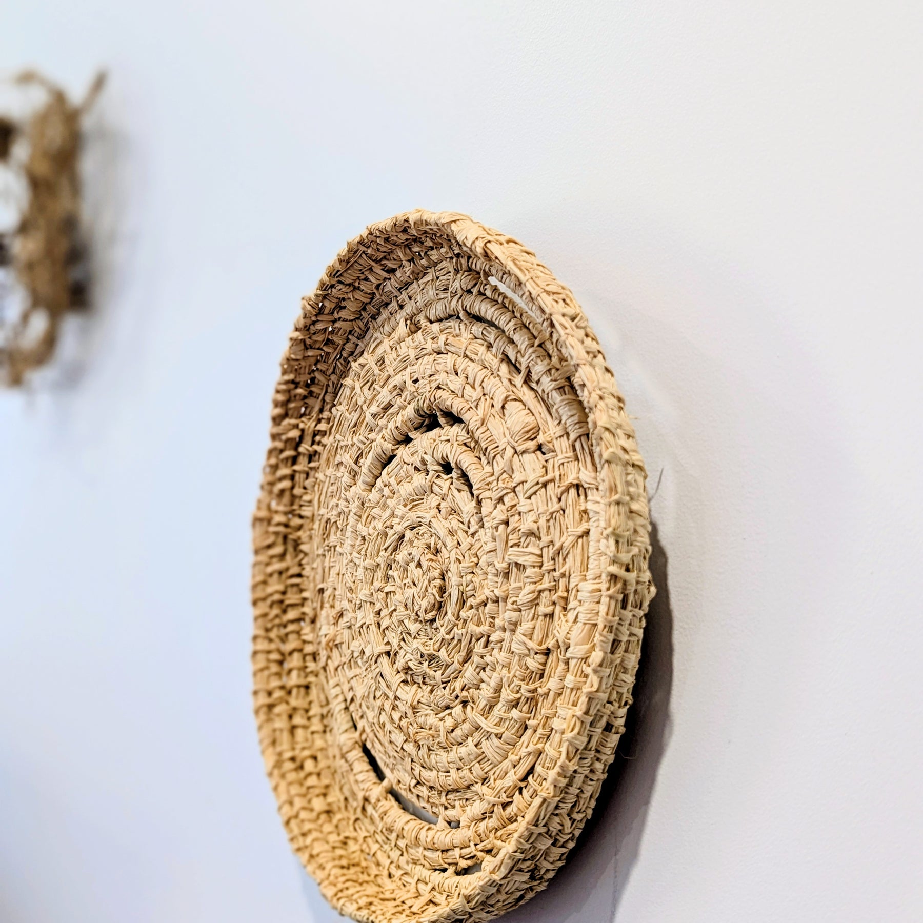 Natural Woven Wall Hanging |  Weaved Wall Piece | Wall Art