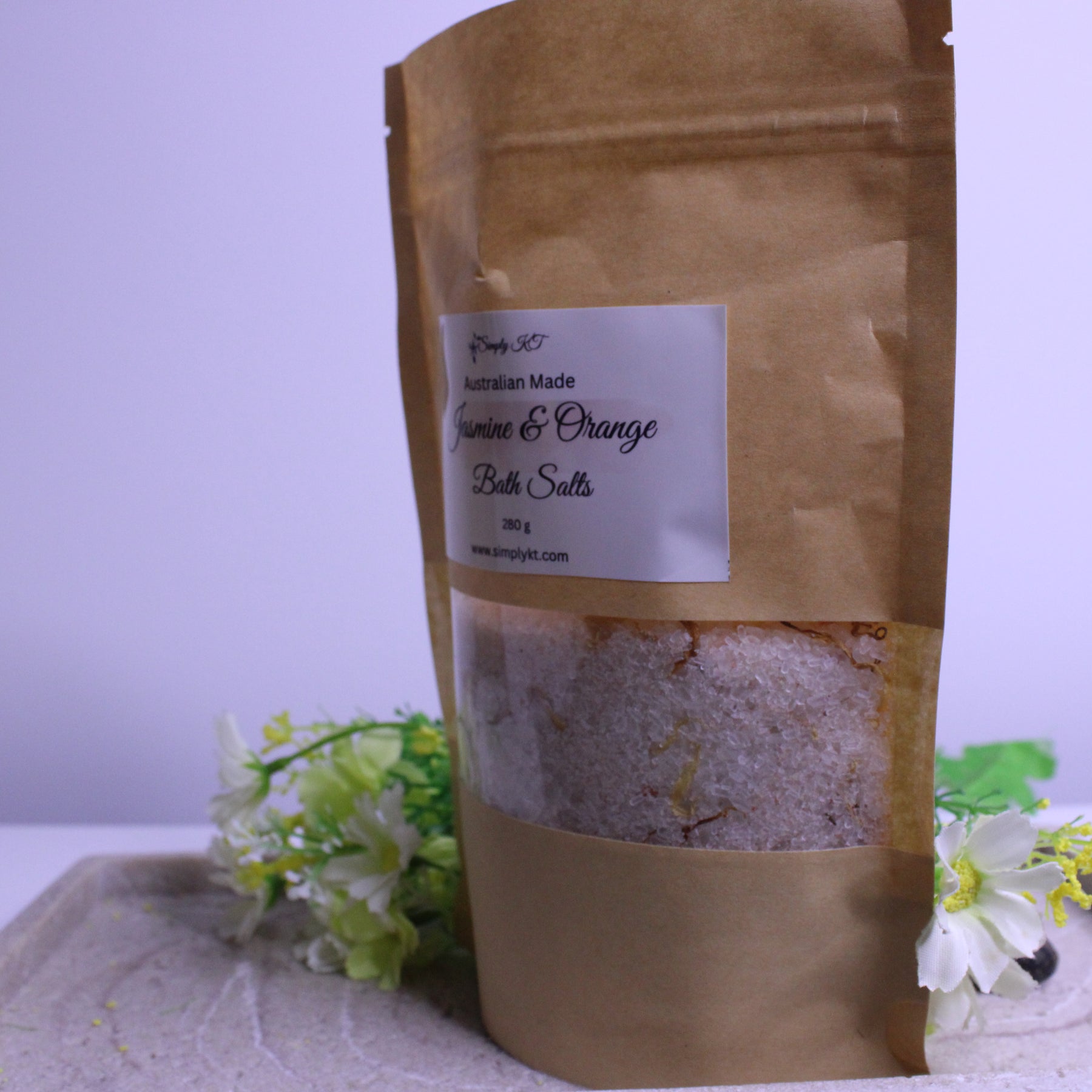 Jasmine and Orange Bath Salts
