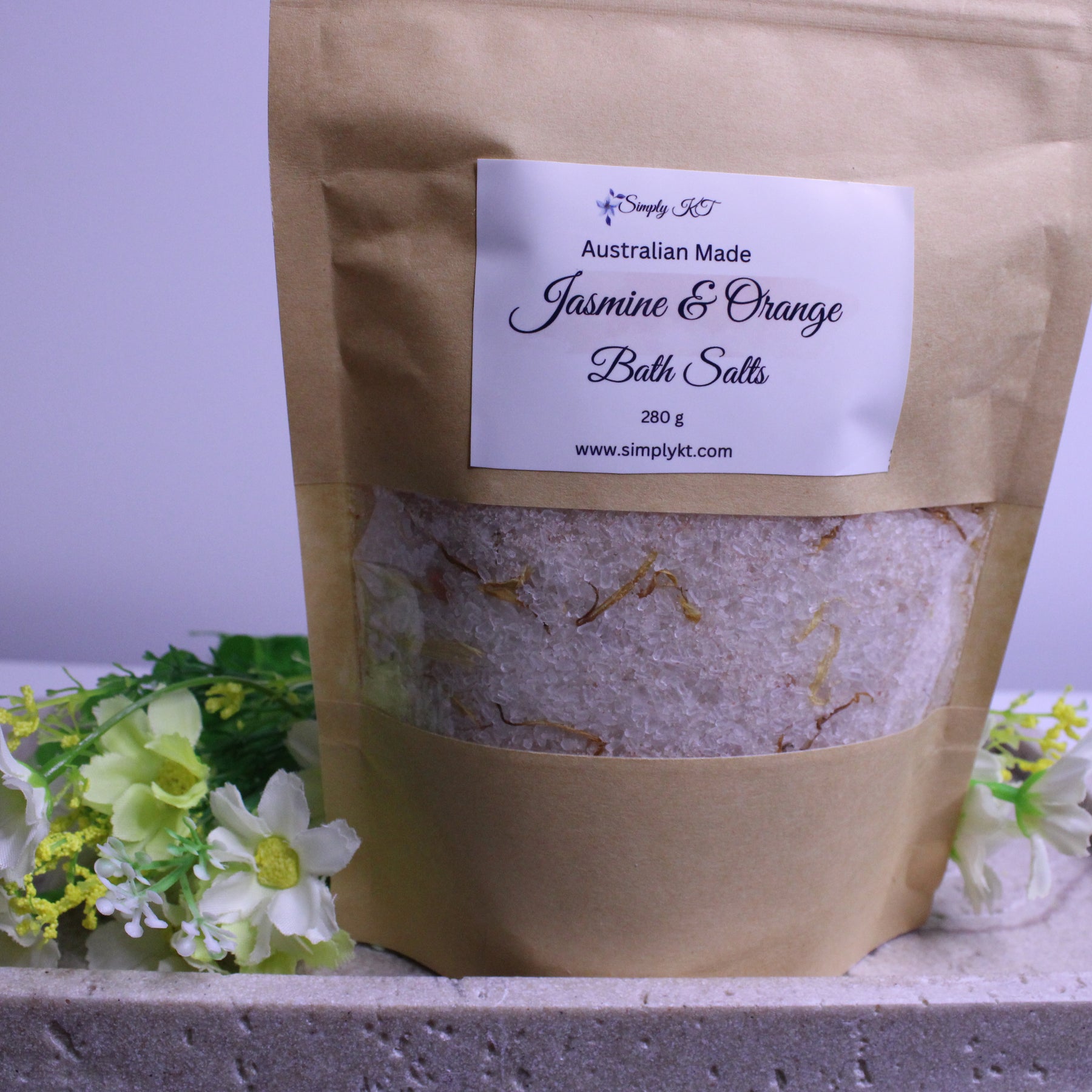 Jasmine and Orange Bath Salts