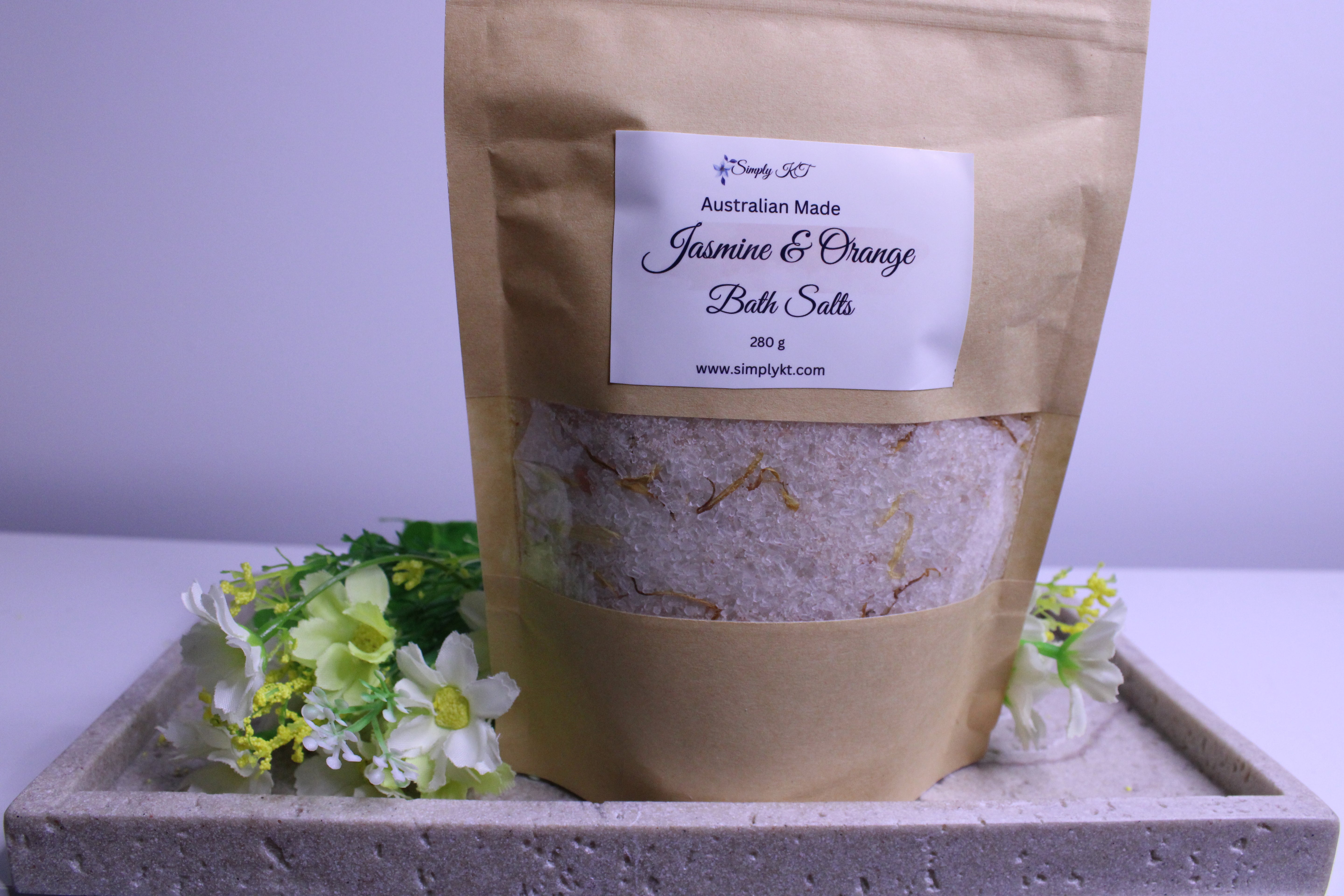 Jasmine and Orange Bath Salts