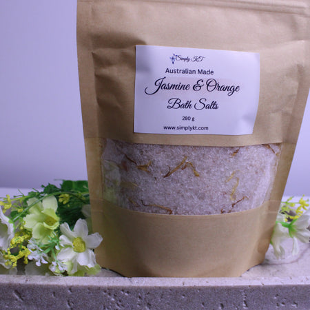 Jasmine and Orange Bath Salts