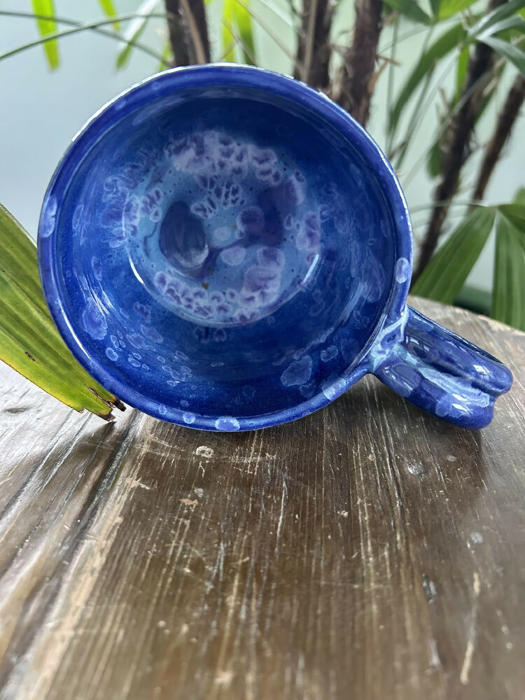 Handcrafted pottery mug