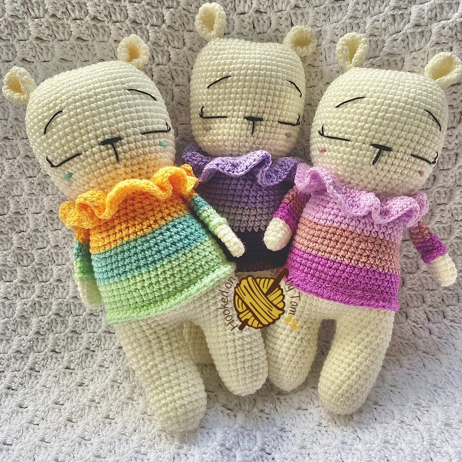 Handmade | Crochet | Bear | Lovey