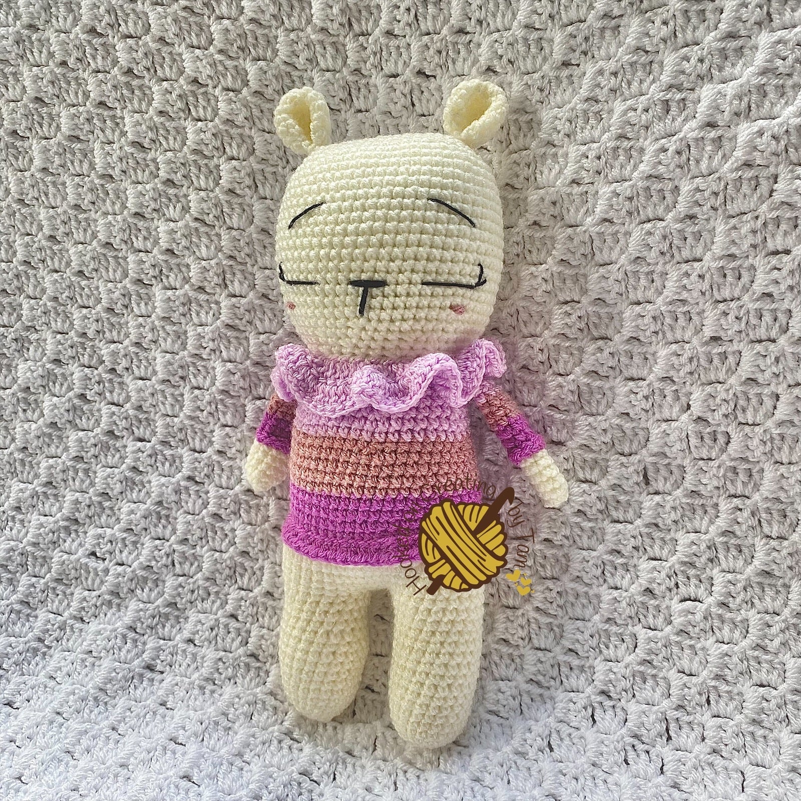 Handmade | Crochet | Bear | Lovey