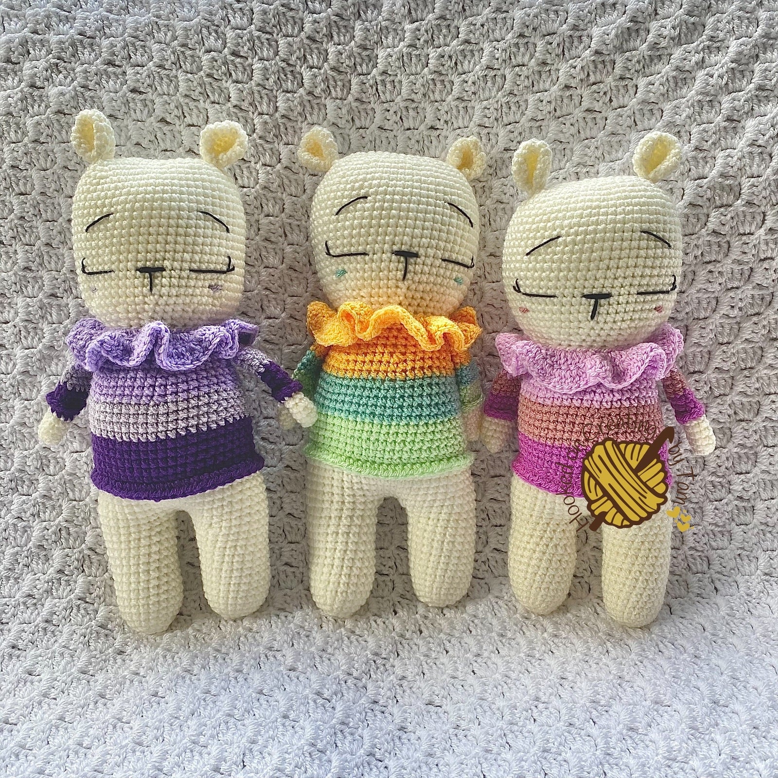Handmade | Crochet | Bear | Lovey