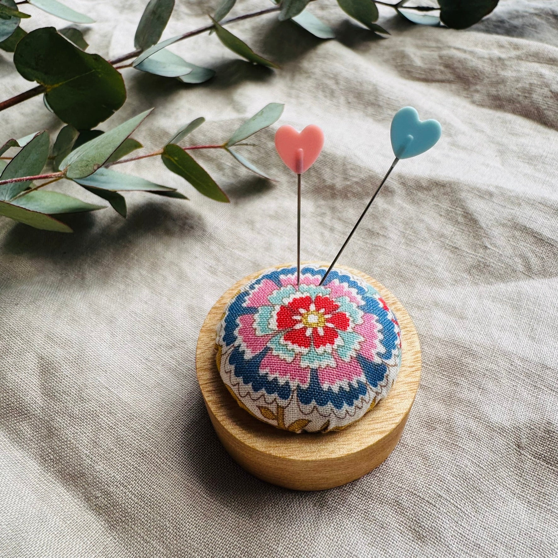 Handmade Pin Cushions - collaboration Spoon Gal X qhearts handmade