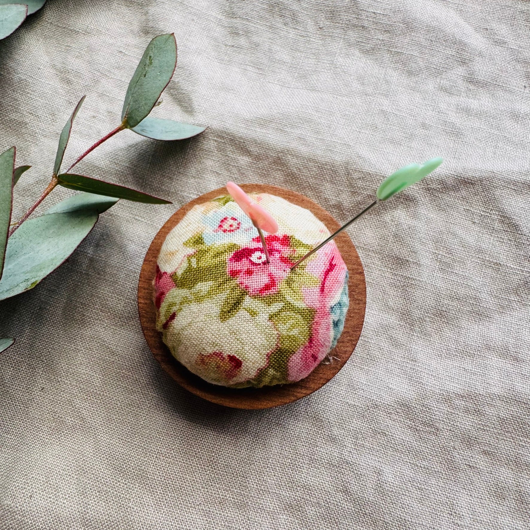Handmade Pin Cushions - collaboration Spoon Gal X qhearts handmade