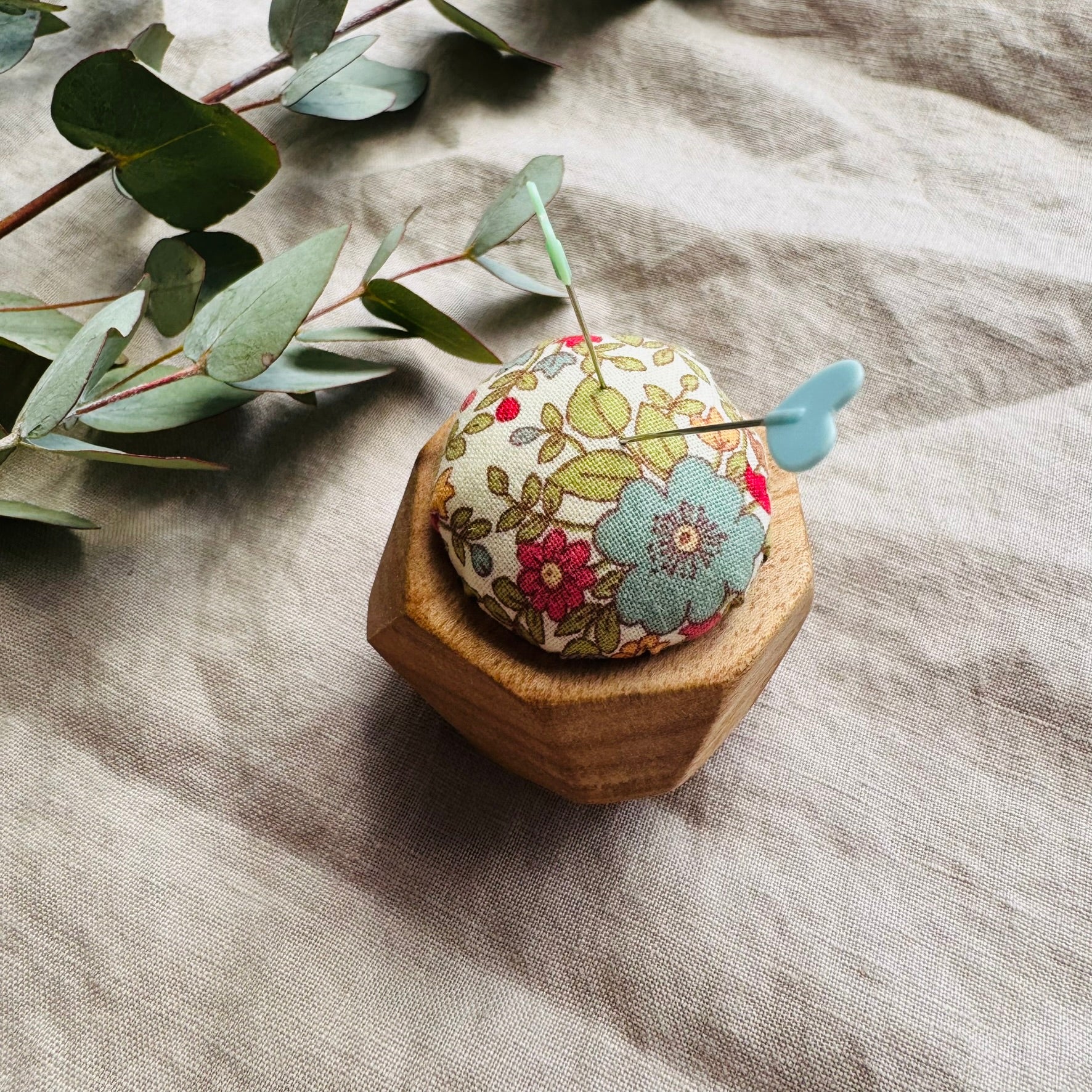 Handmade Pin Cushions - collaboration Spoon Gal X qhearts handmade