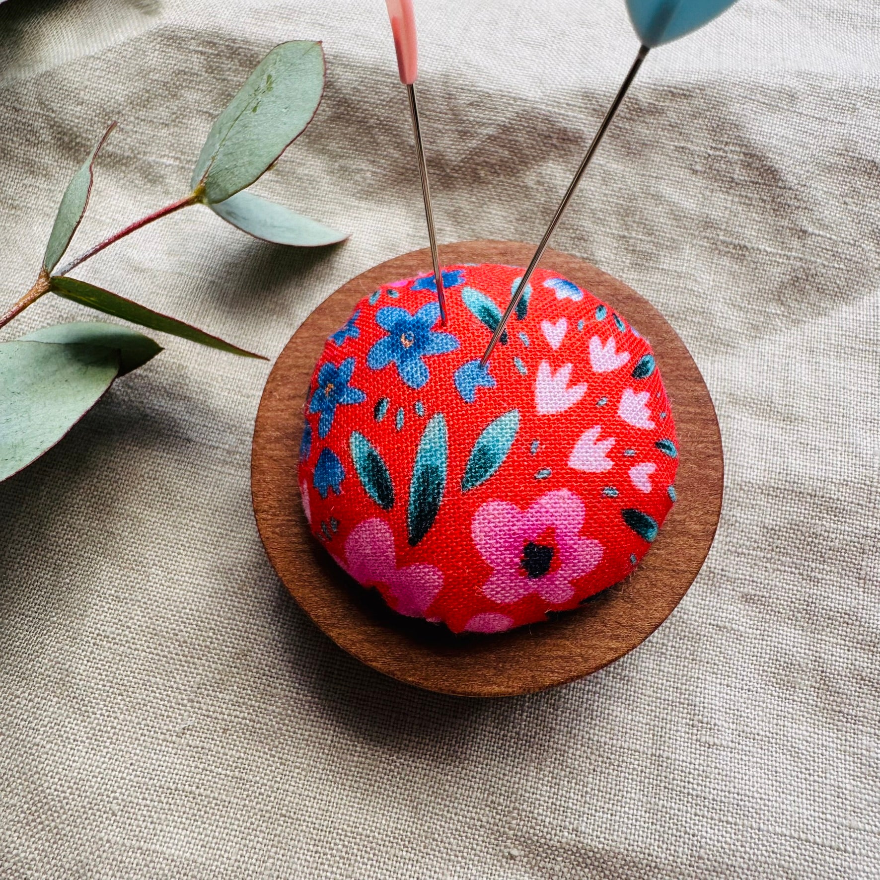 Handmade Pin Cushions - collaboration Spoon Gal X qhearts handmade