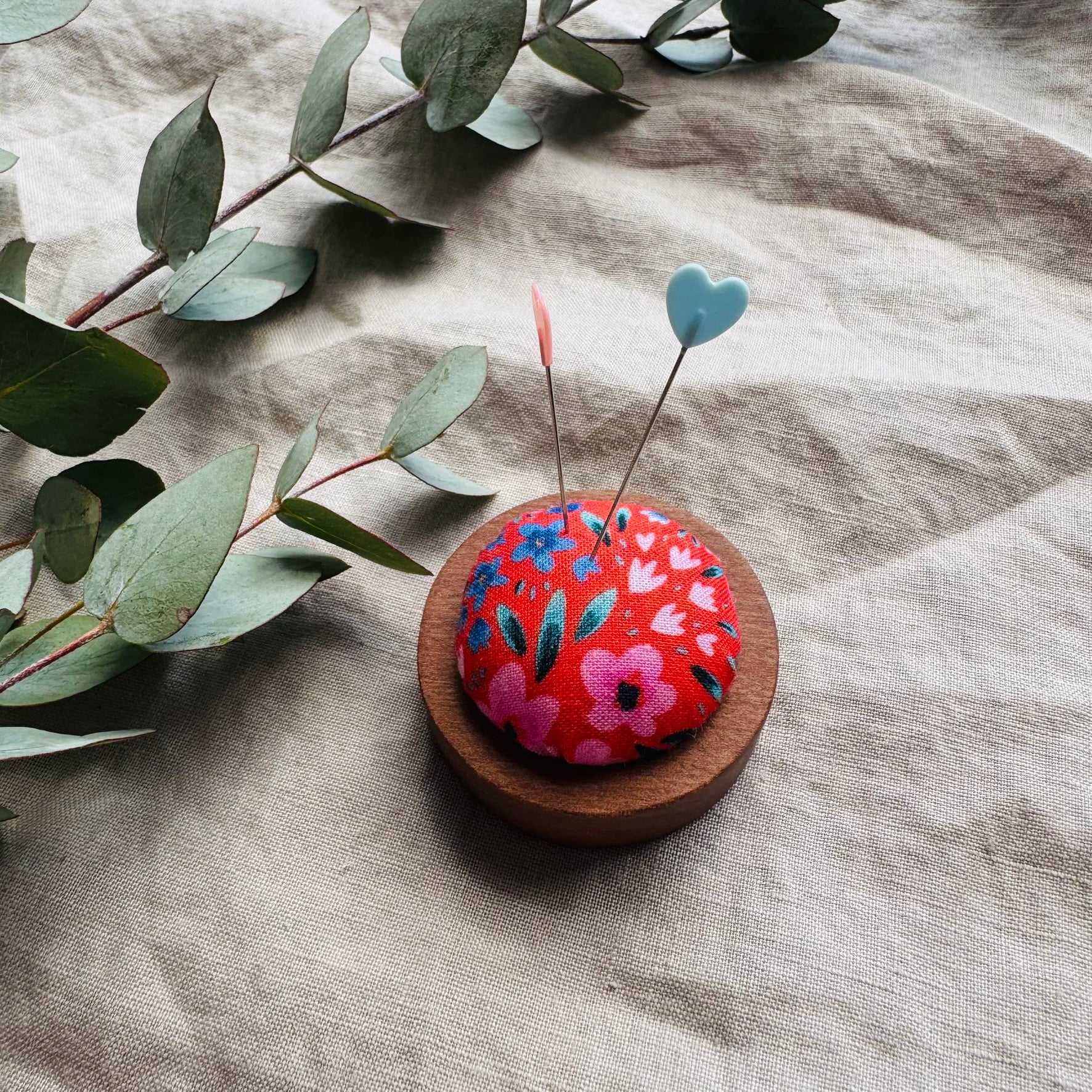 Handmade Pin Cushions - collaboration Spoon Gal X qhearts handmade