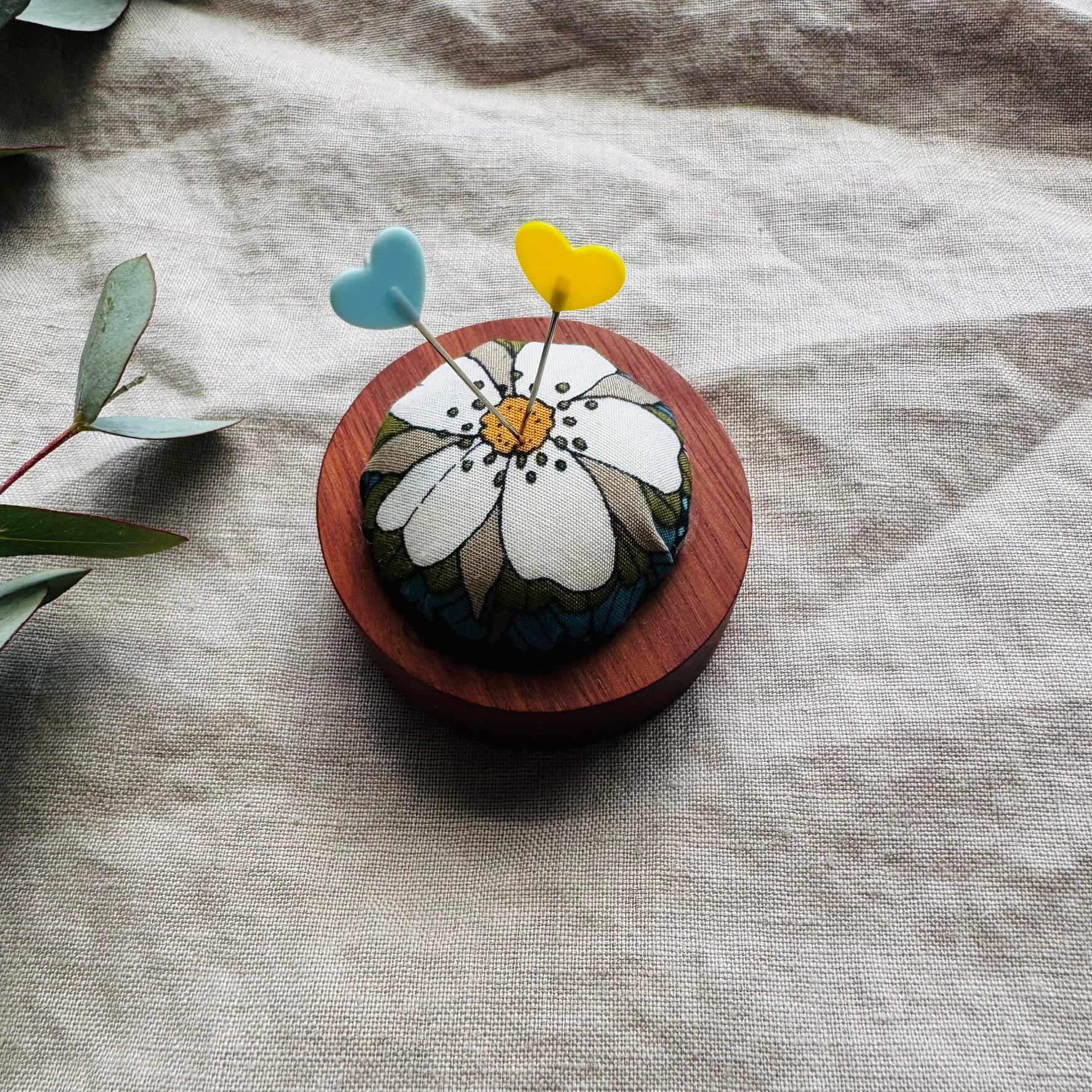 Handmade Pin Cushions - collaboration Spoon Gal X qhearts handmade