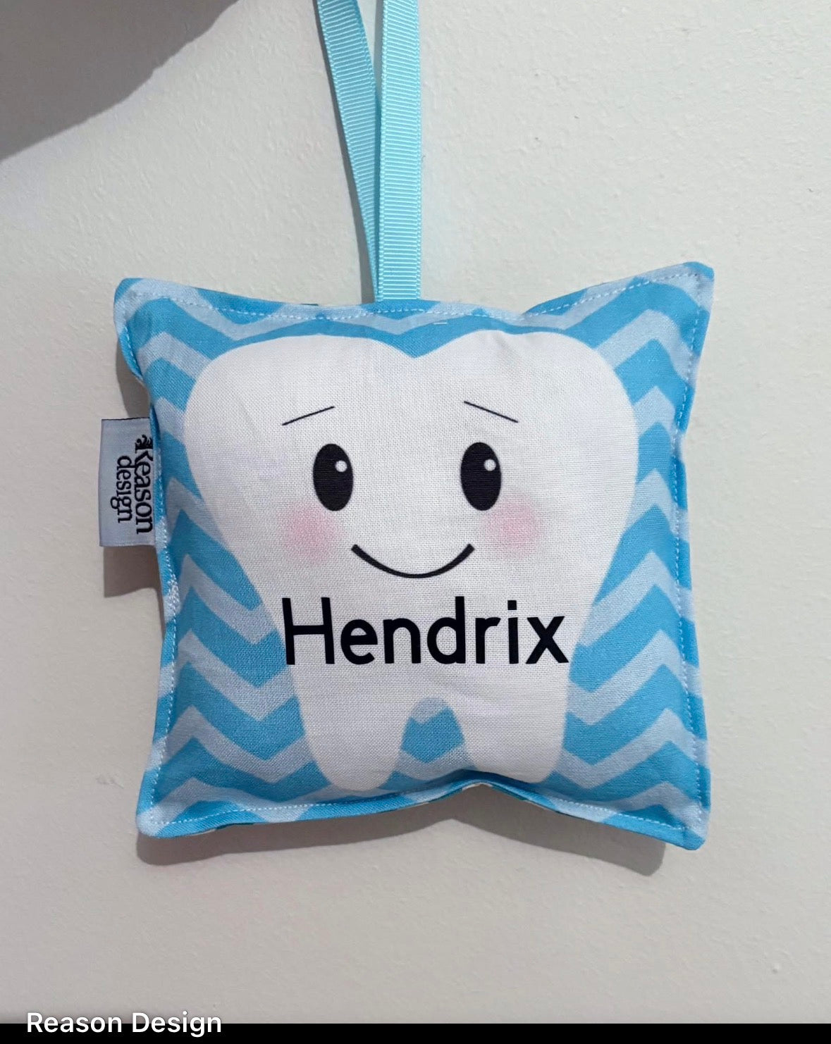 Personalised tooth fairy pillow- lots of colours