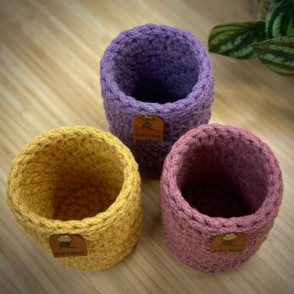Brew Crozie – Crochet Beverage Cozy - Dusky