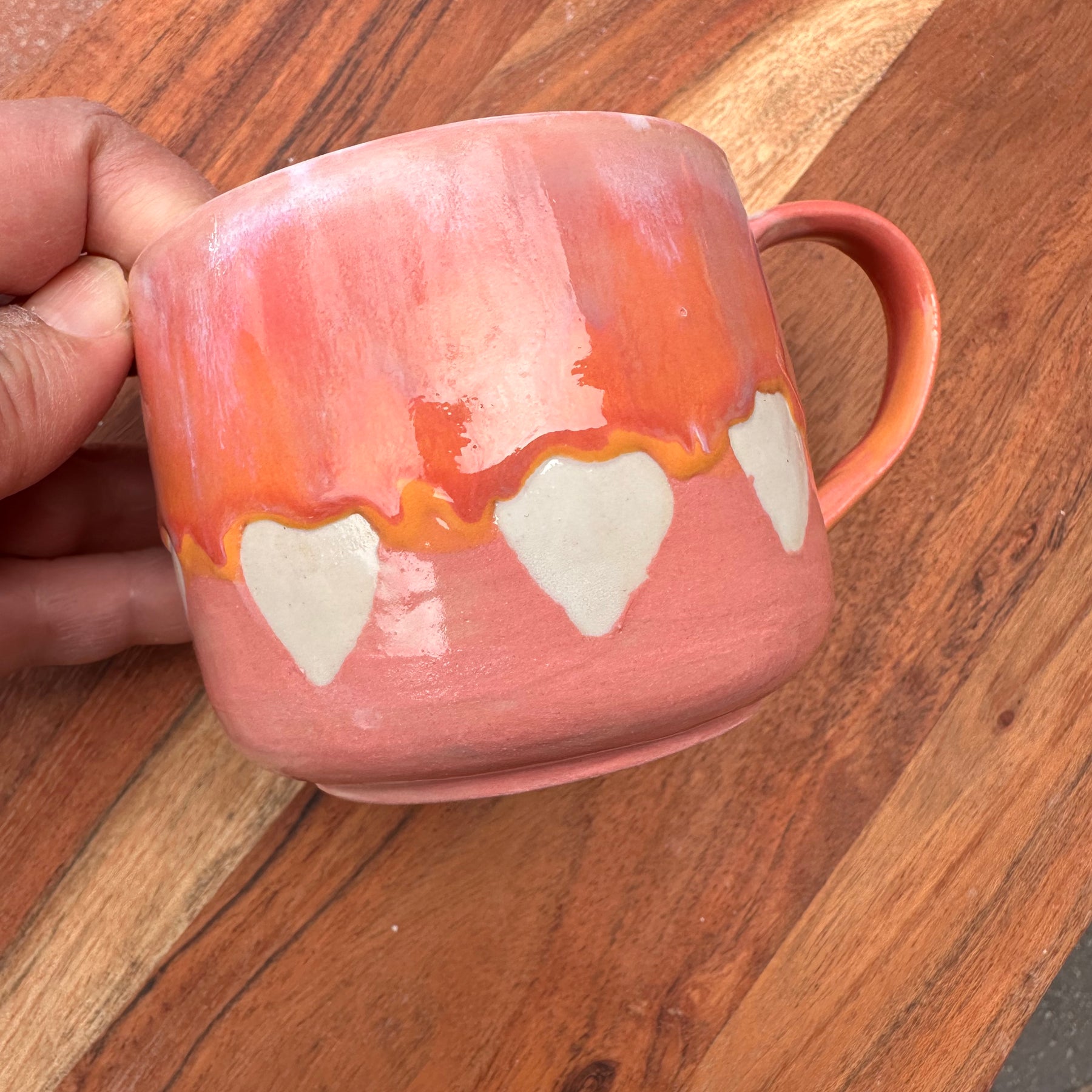 Love Hearts | Handmade Ceramic Mug | 280ml