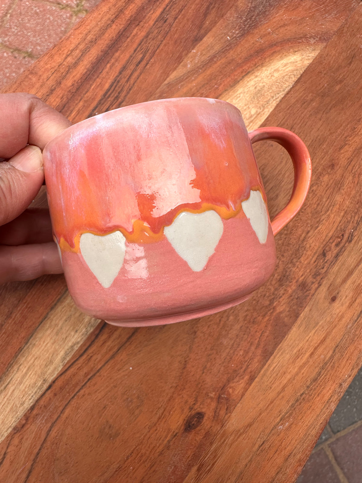 Love Hearts | Handmade Ceramic Mug | 280ml