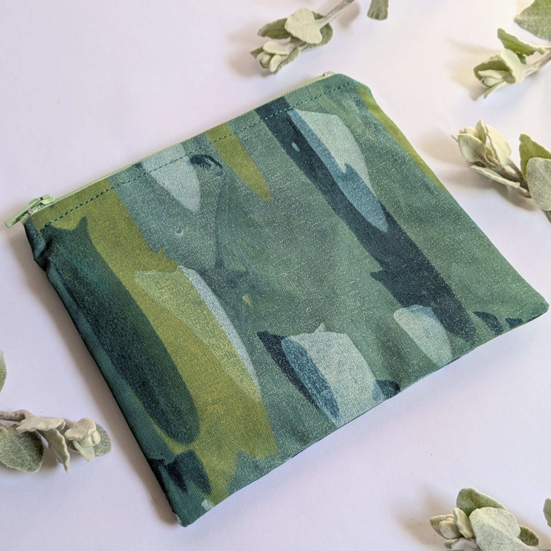 Hand Printed Fabric Pouches